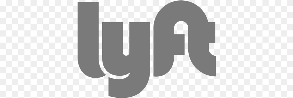 Lyft Lyft Logo Gray, Text Free Png Download