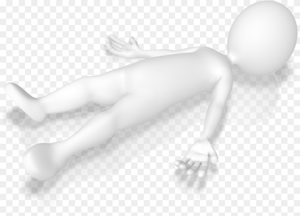 Lying Down Stick Figure Body Part, Finger, Hand, Person Free Png Download