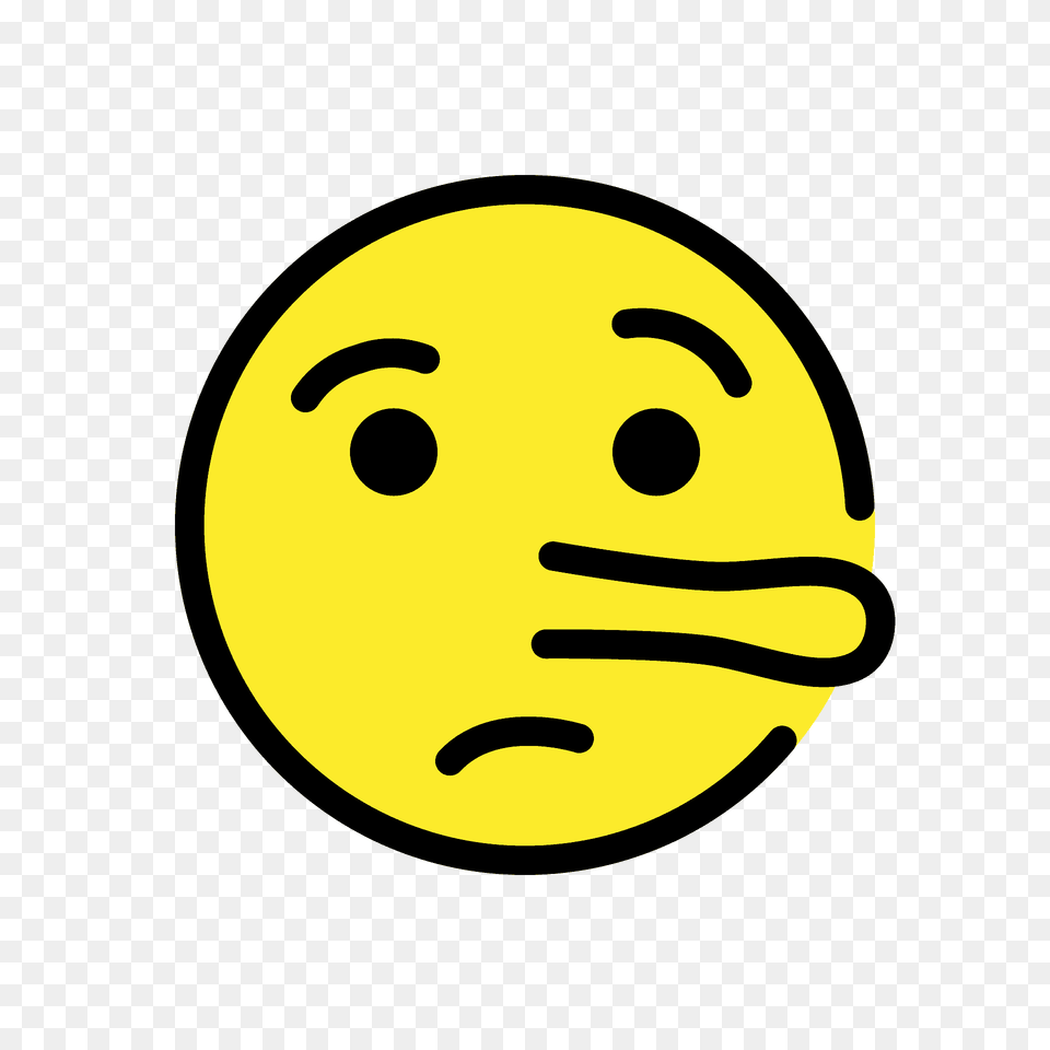 Lying Face Emoji Clipart, Head, Person Free Transparent Png