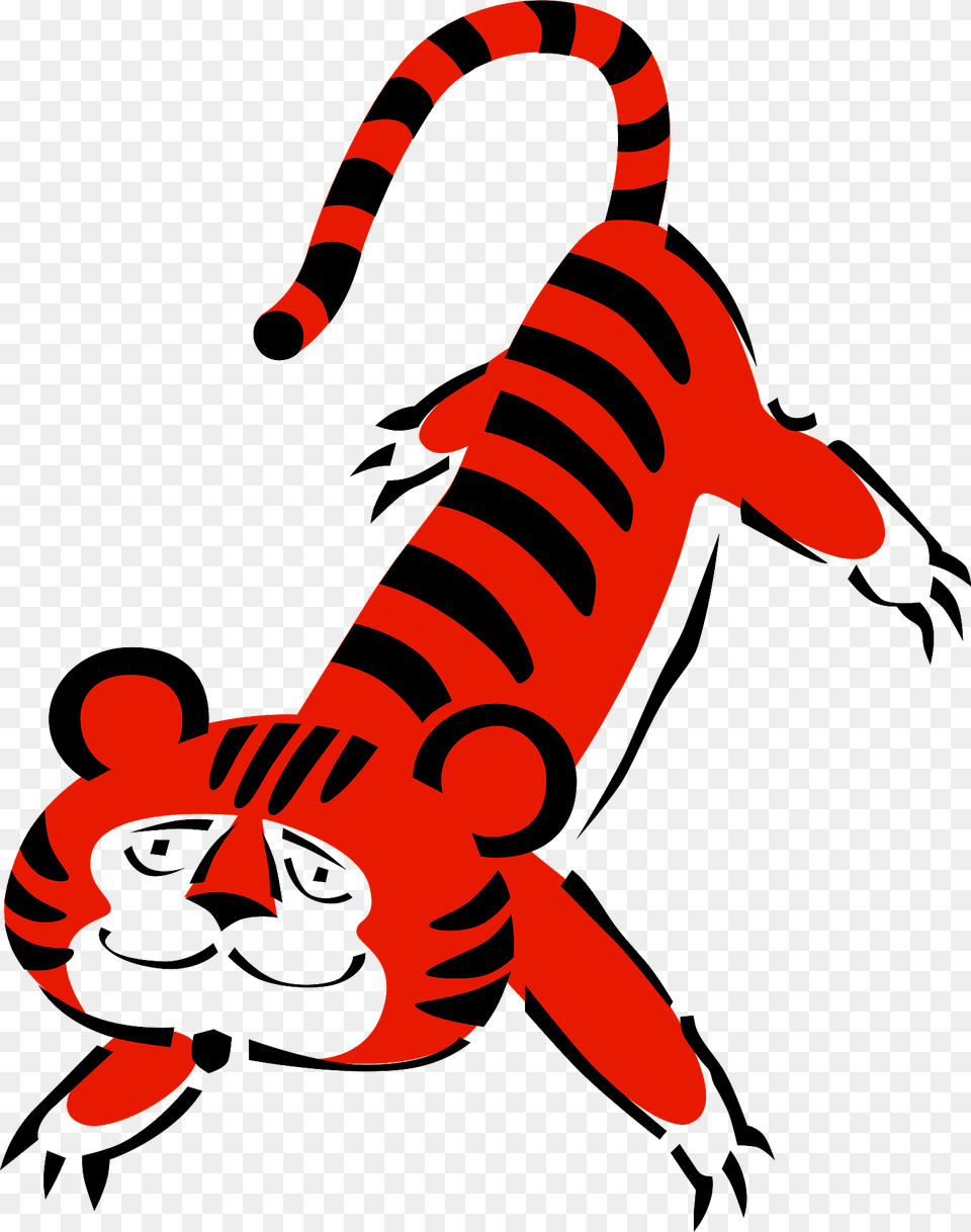 Lying Tiger Clipart, Animal, Crocodile, Reptile, Baby Free Png Download
