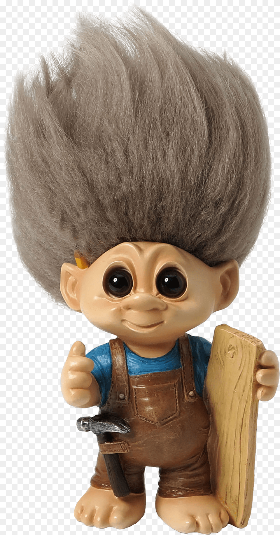 Lykketrold Hustmrerne Carpenter Troll Small Gjl Trolls, Baby, Person, Toy, Doll Png Image