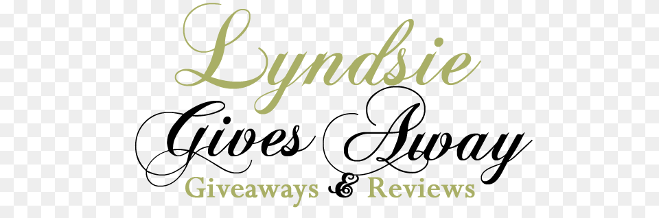 Lyndsie Gives Away Mary Kay, Text, Calligraphy, Handwriting, Blackboard Png Image