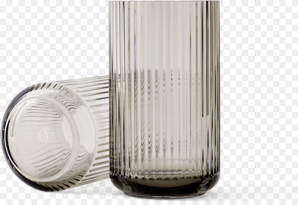 Lyngbyvase H25 Smoke Mouth Blown Glass Lyngby Lyngby Porceln Lyngby Vase, Jar, Pottery Png Image