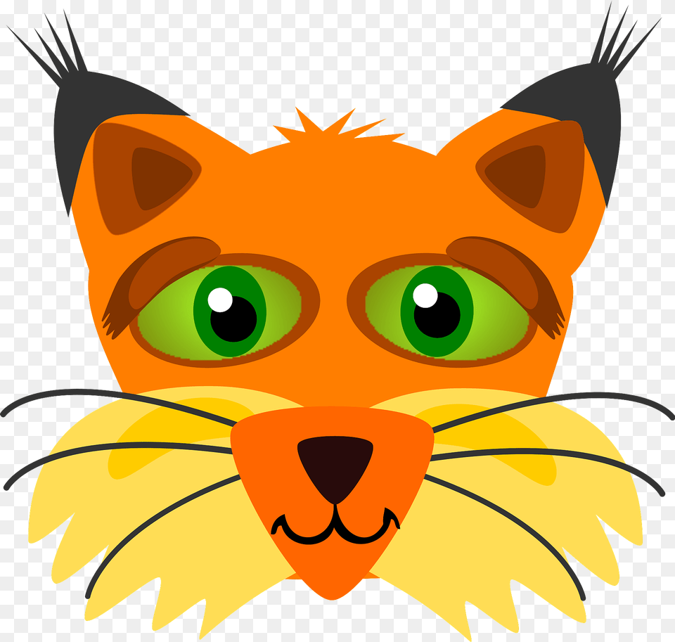 Lynx Face Clipart, Animal, Fish, Sea Life, Shark Png