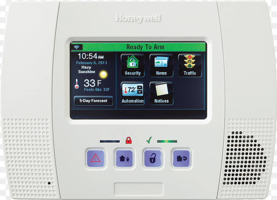 Lynx L5100 Rta Honeywell Security System Wireless Honeywell Lynx Touch, Computer Hardware, Electronics, Hardware, Monitor Png