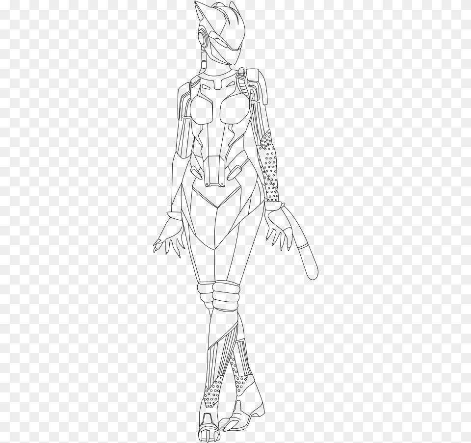 Lynx Skin Fortnite Coloring Pages Colouring Pages Fortnite Skins, Gray Png