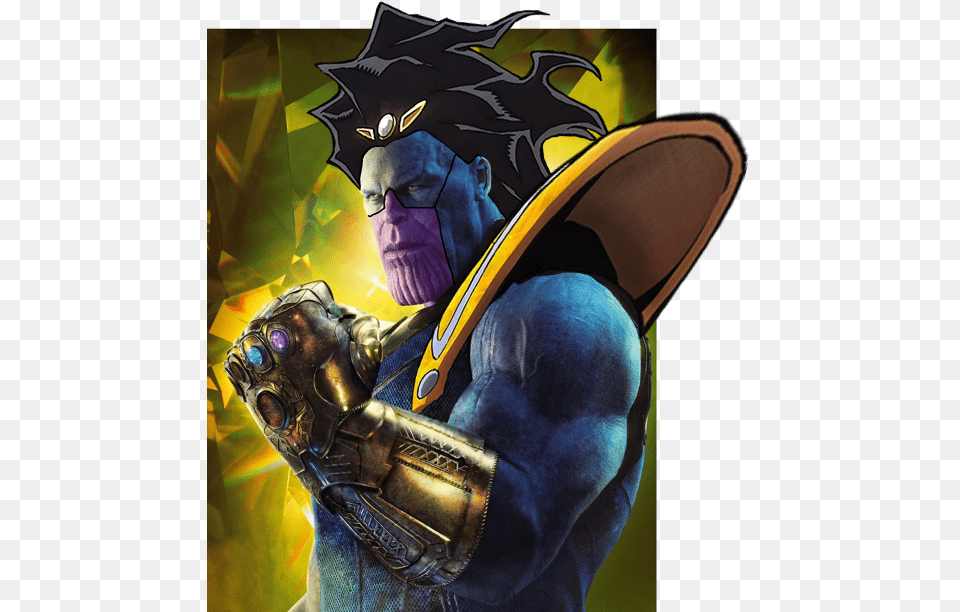 Lynxgender Showed Me Star Platinum From Jjba And Thanos Mcu, People, Person, Adult, Male Free Png