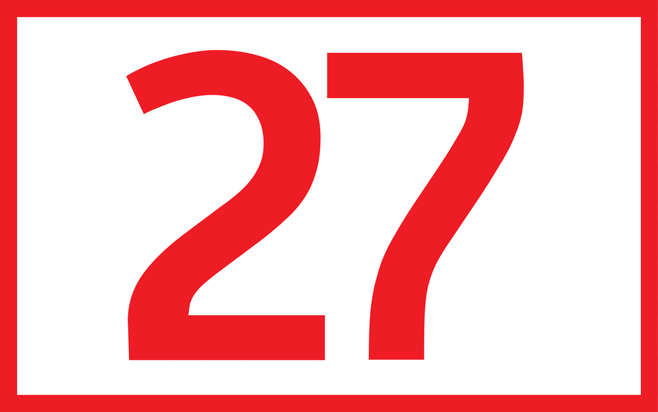 Lyon Tcl Bus 27 Clipart, Number, Symbol, Text Png Image