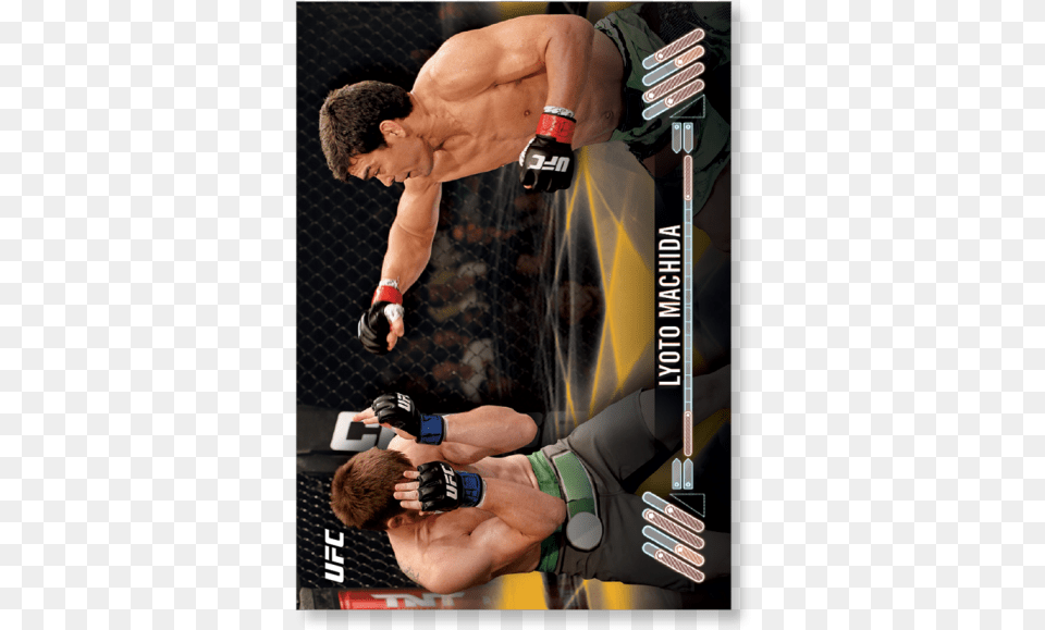 Lyoto Machida 2017 Topps Ufc Knockout Base Cards Poster Ufc, Person, Body Part, Finger, Hand Png