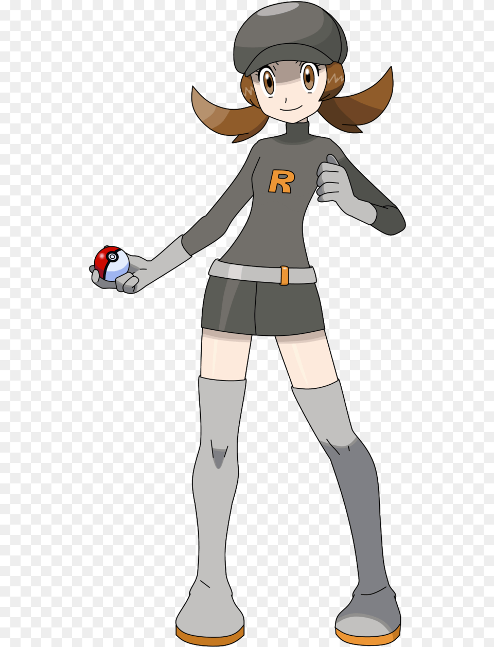 Lyra Team Rocket Outfit By Morki95 Pokemon Lyra Team Rocket, Person, Book, Comics, Face Png Image