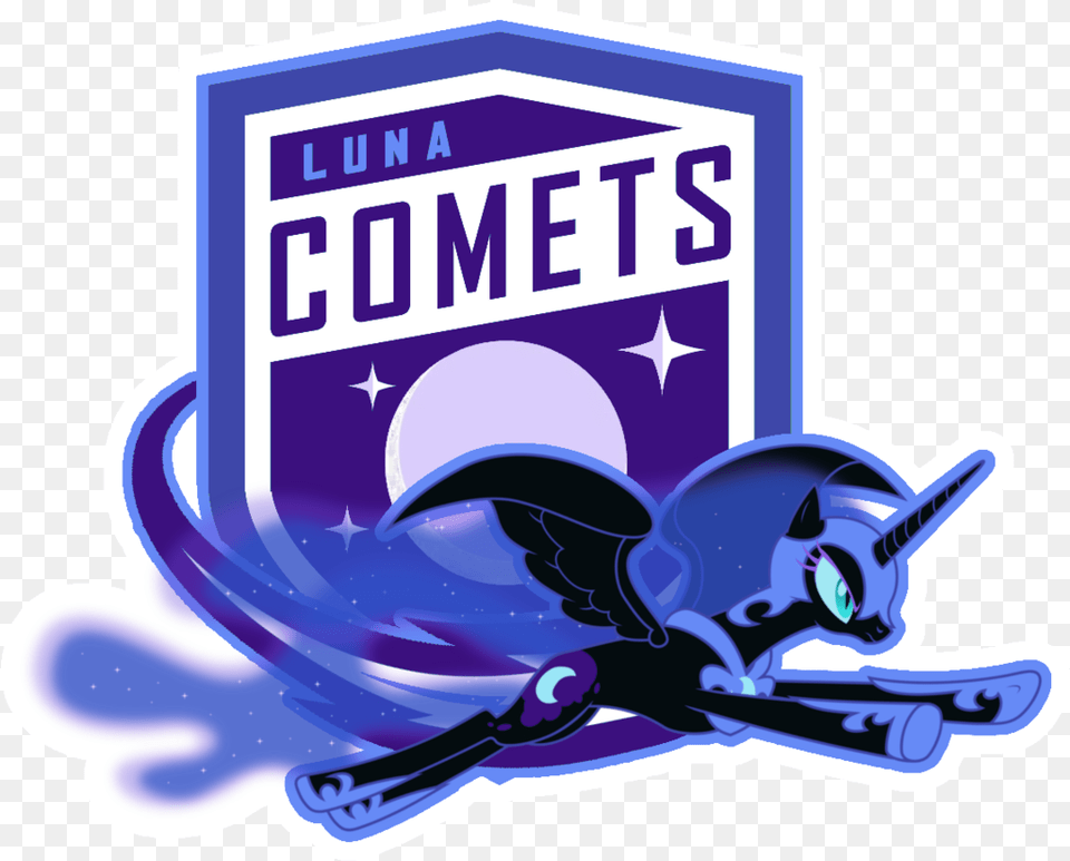 Lyraheartstrngs Hockey Logo Logo Parody Nightmare Utica Comets Window Cling, Advertisement Free Png