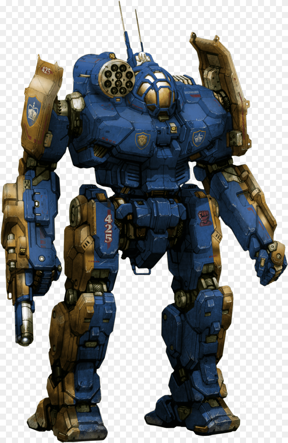 Lyran 1st Royal Guards Griffin Battletech Griffin, Toy, Robot Png
