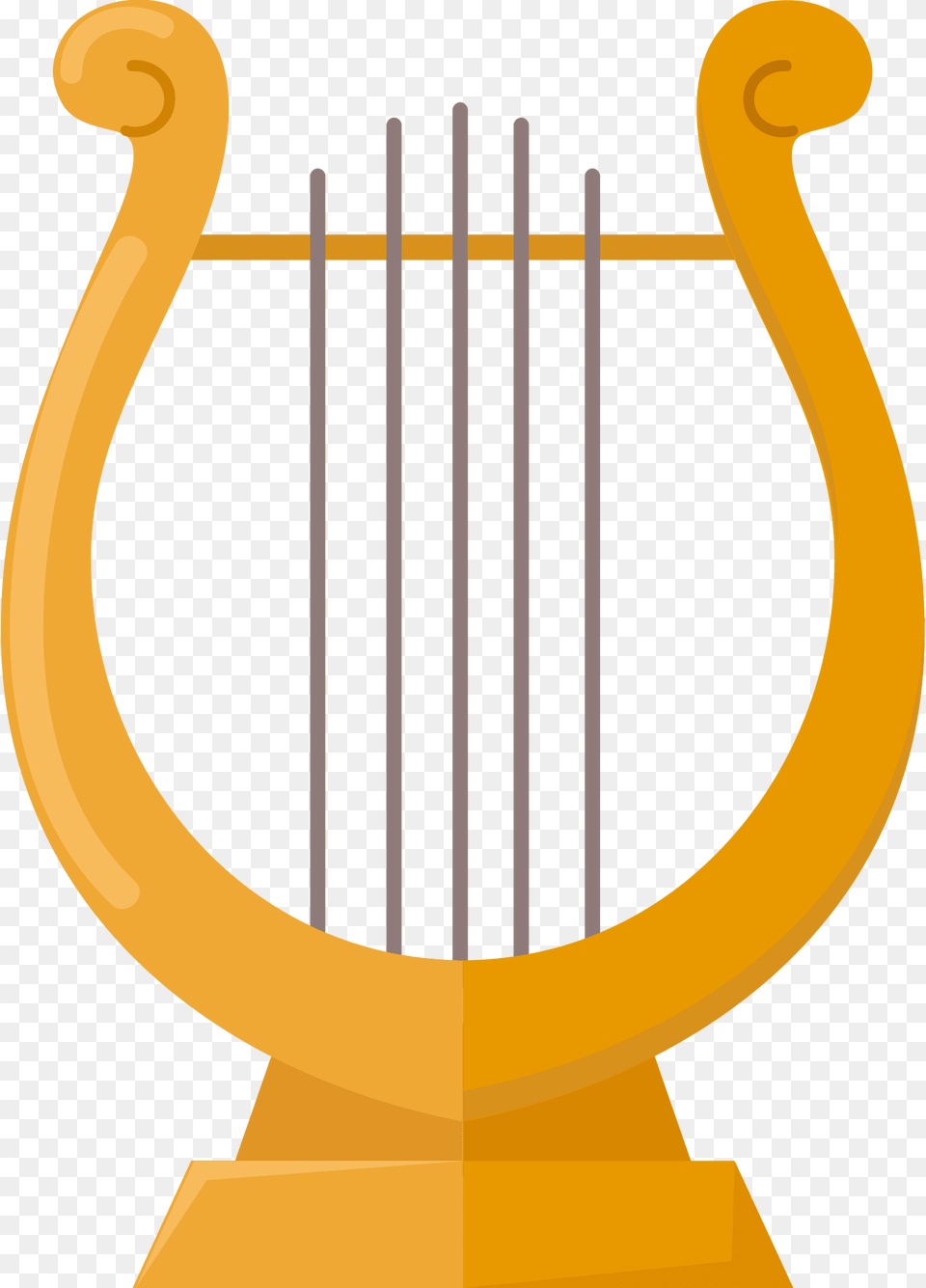 Lyre Clipart, Musical Instrument, Harp Free Png Download