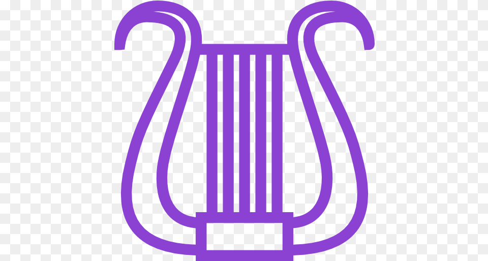 Lyre Musical Instrument Icon Of Lira Instrumento En, Harp, Musical Instrument, Ammunition, Grenade Png Image