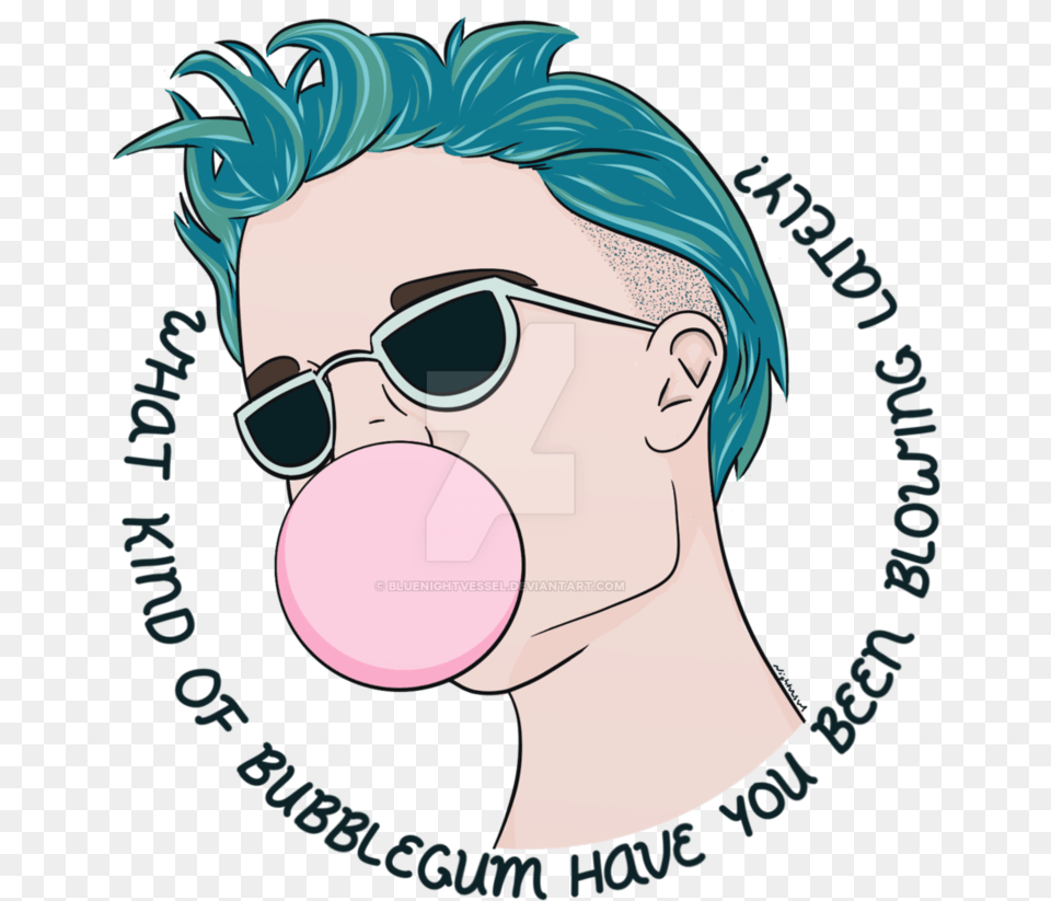 Lyric Drawing Halsey Transparent Stock Halsey Shirts, Gum, Person, Face, Head Free Png