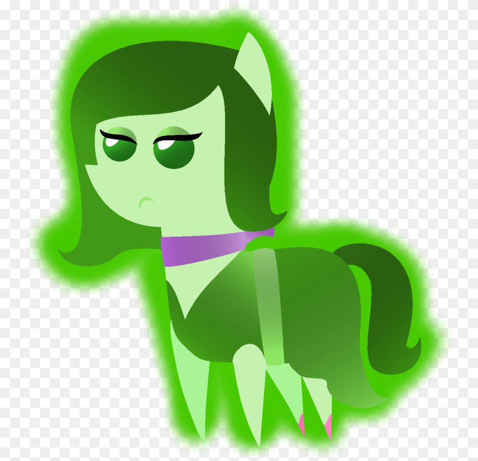 Lyrica Clef Clothes Disgust Green Green Eyes Inside Out Disgust Pony, Baby, Person, Face, Head Png