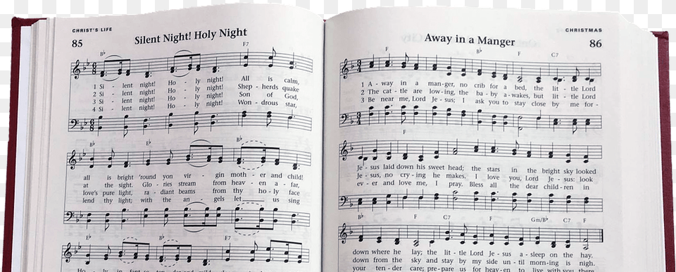 Lyrics Images From Pixabay, Book, Publication, Sheet Music Free Png