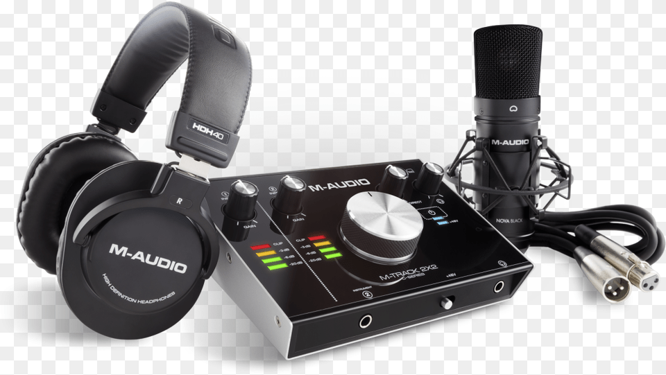 M Audio 2x2 Vocal Studio Pro, Electrical Device, Electronics, Microphone, Headphones Free Png Download