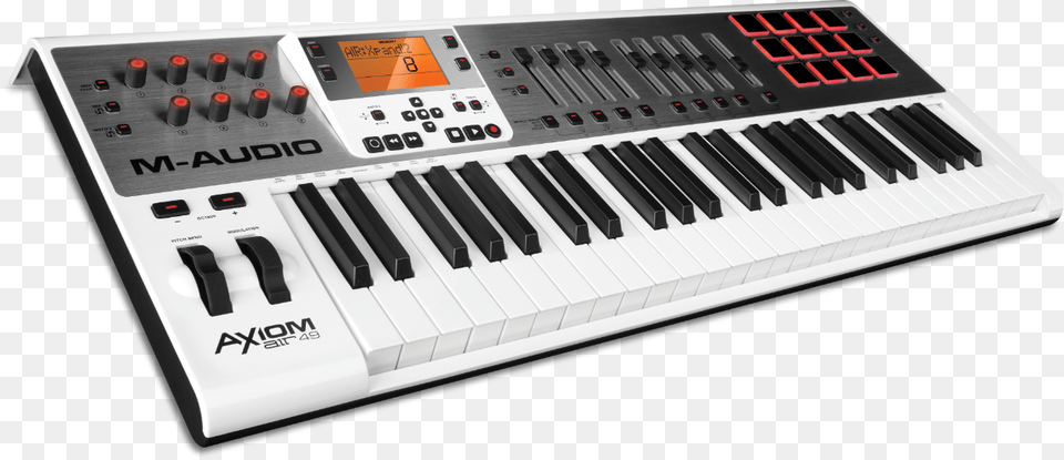 M Audio Axiomair49 Main Midi Controller Keyboard M Audio, Musical Instrument, Piano Png