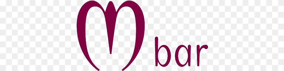 M Bar Heart, Logo Free Png Download