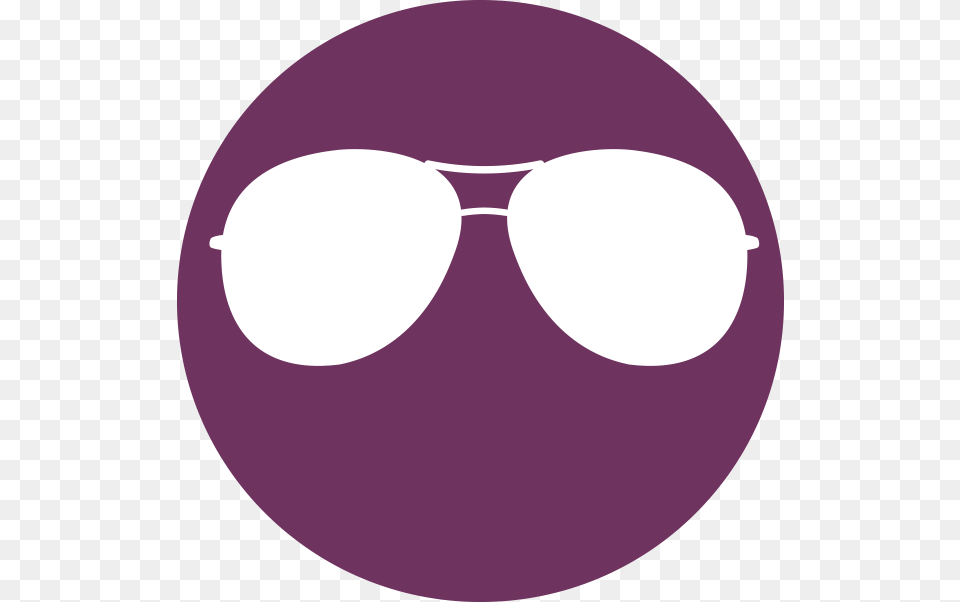 M Canabis Circle, Accessories, Glasses, Purple, Sunglasses Free Png Download
