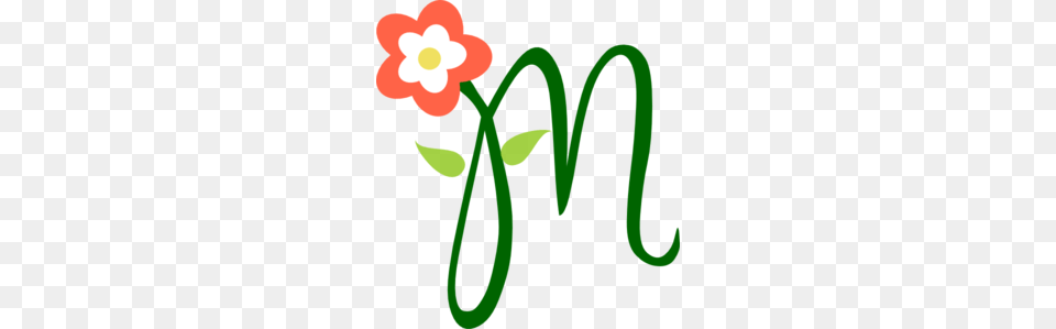 M For Mom Clip Art, Flower, Plant, Green, Smoke Pipe Free Png