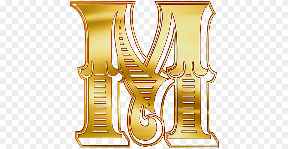 M Letters Alphabet Photo Letter M Gold, Text, Symbol, Number, Dynamite Free Png Download