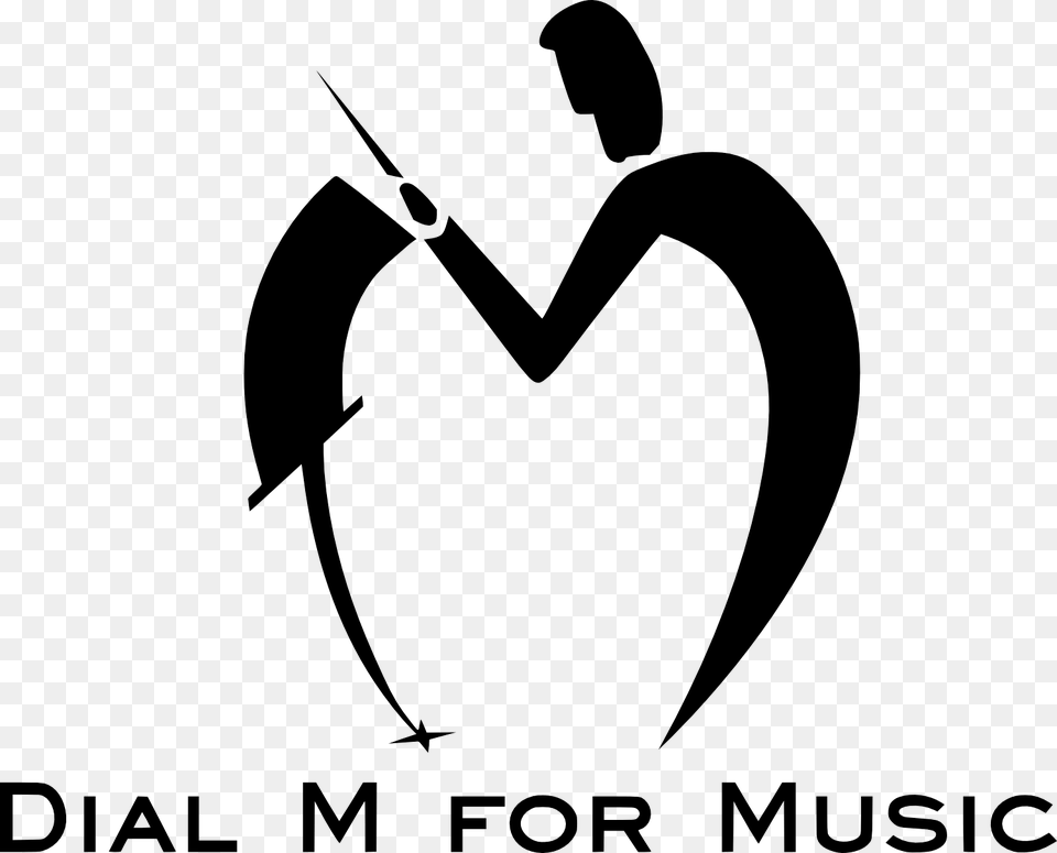 M Music Logo, Gray Png