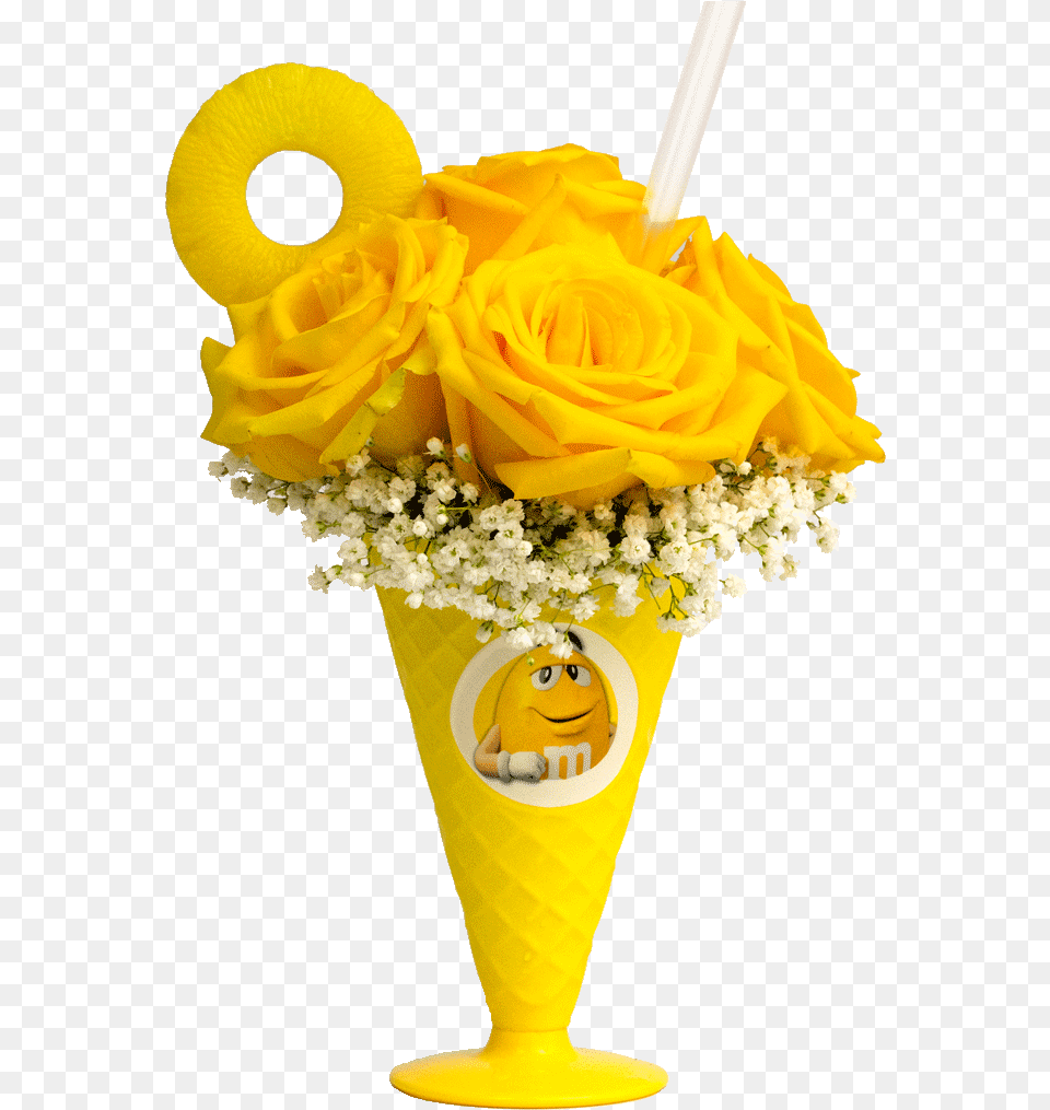 M Pineapple Sensation Designed By Karin S Garden Roses, Plant, Flower, Flower Arrangement, Flower Bouquet Free Png Download