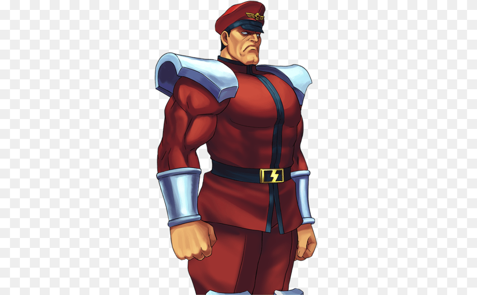 M Project X Zone Bison, Adult, Person, Officer, Captain Free Png Download