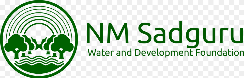 M Sadguru Water Amp Development Foundation Nm Sadguru Water And Development Foundation, Green, Logo Png Image