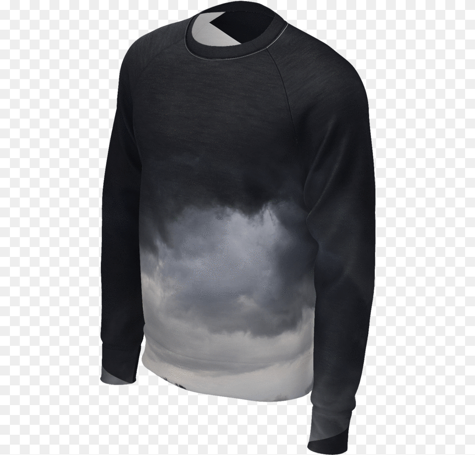 M Squall Sweatshirt Long Sleeved T Shirt, Clothing, Long Sleeve, Sleeve, Adult Free Png