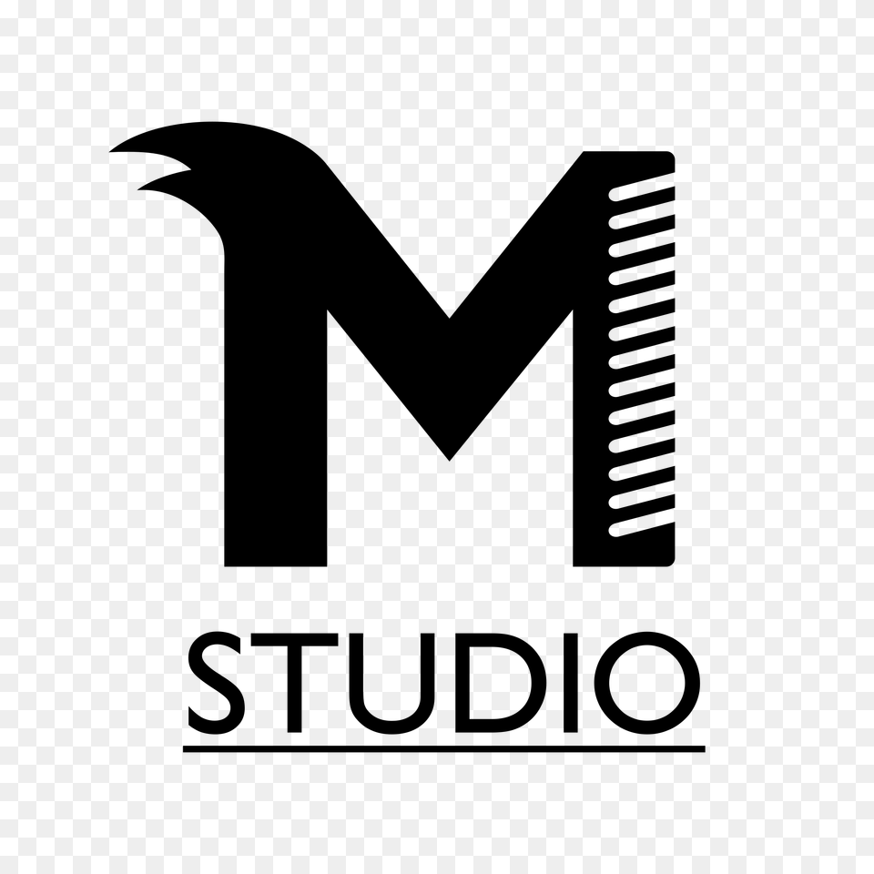 M Studio Logo Vector, Gray Free Transparent Png