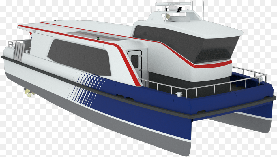M Waterbus Of Modular Design For Up To 56 Passengers Luxury Yacht, Transportation, Vehicle, Boat, Watercraft Png