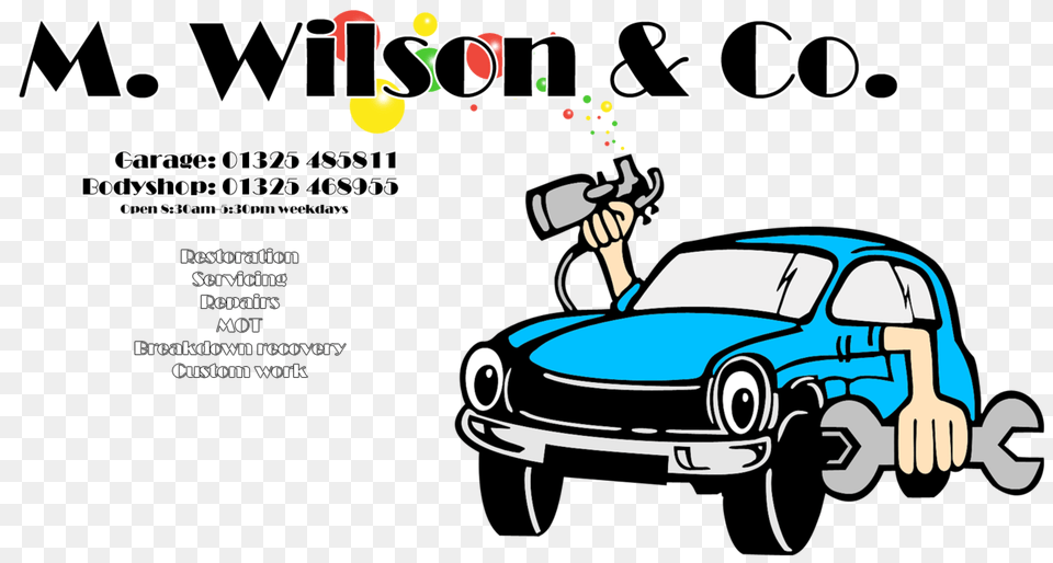 M Wilson Co, Advertisement, Poster, Car, Transportation Free Png Download
