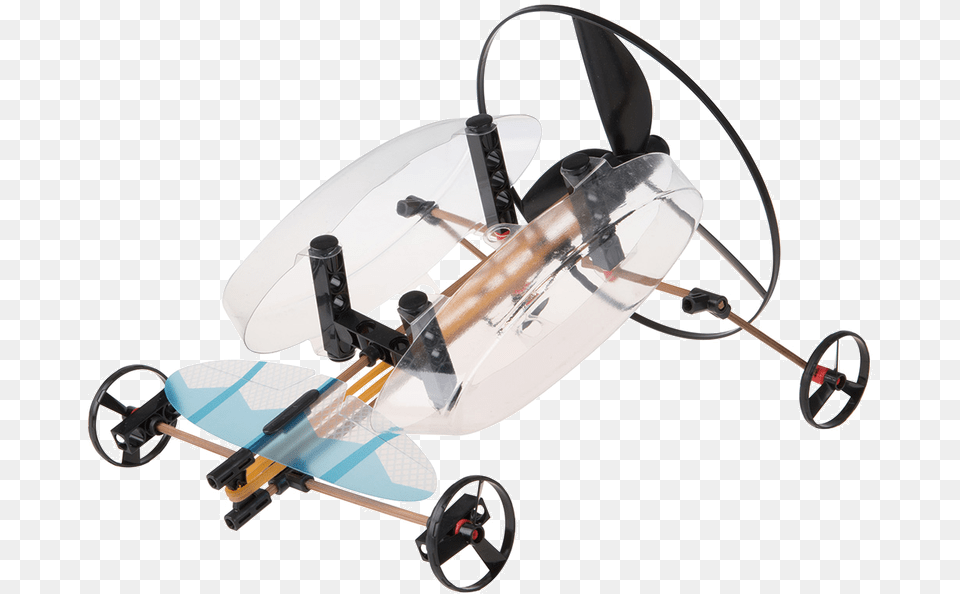 M3 Air Racer Car With Rubber Band, Device, Tool, Plant, Lawn Mower Free Png Download