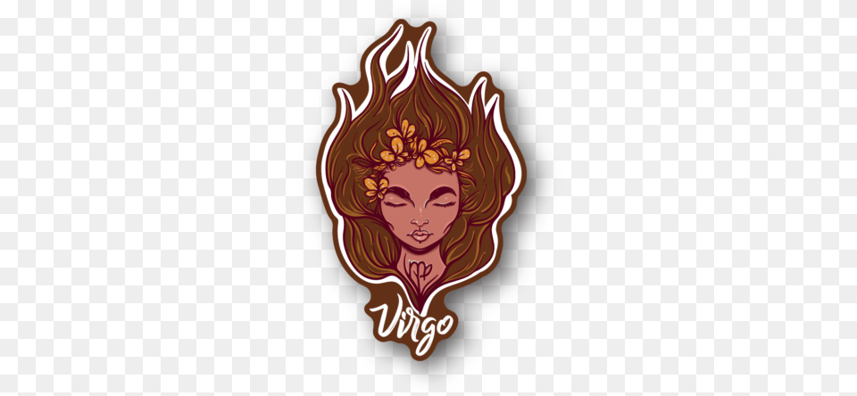 Ma Virgo Sticker Hair Design, Face, Head, Person Free Transparent Png