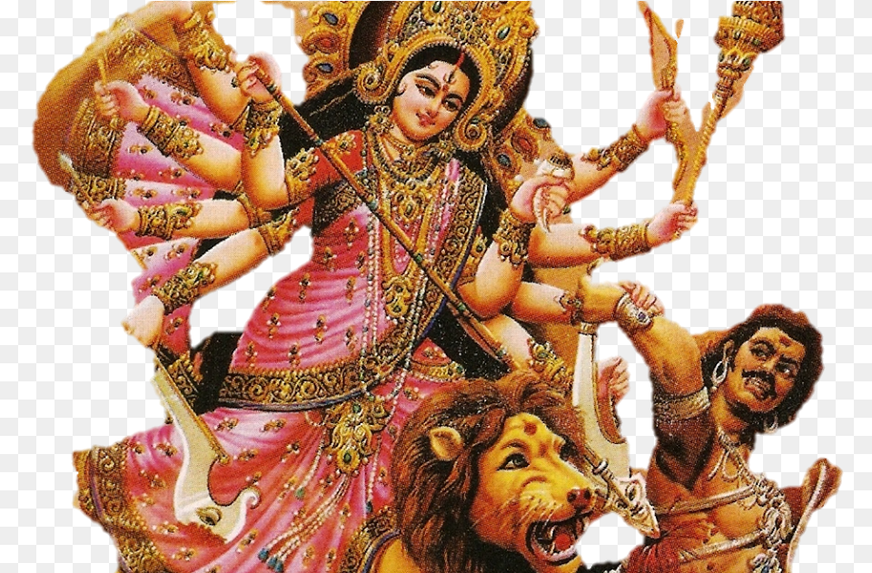 Maa Durga Hd Cartoons Durga Maa Photo, Dancing, Person, Leisure Activities, Adult Free Transparent Png