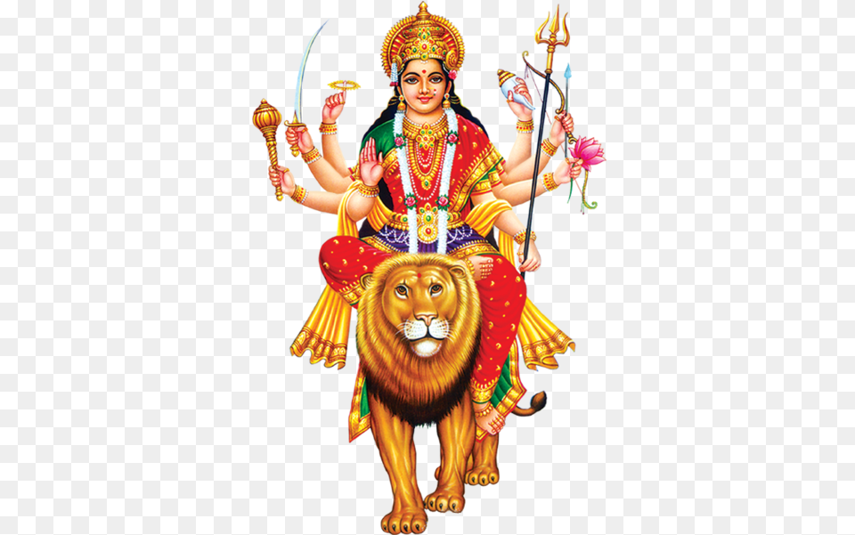 Maa Durga Maa Durga Hd, Adult, Bride, Female, Person Free Transparent Png