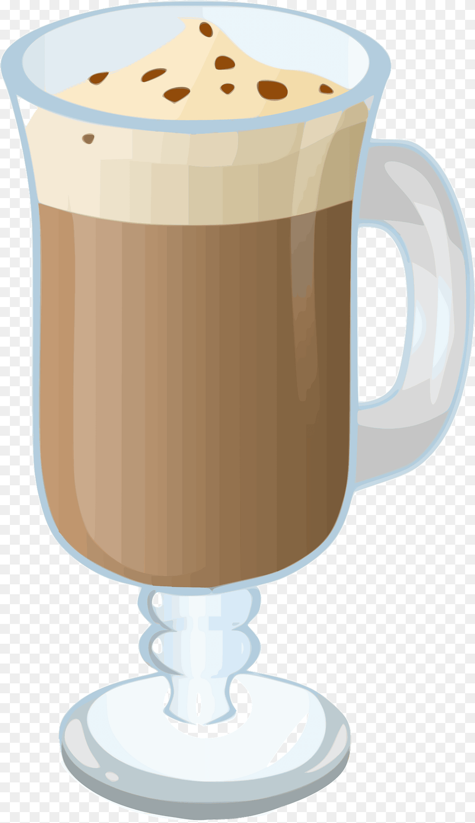 Mabbish Coffee Glitch Clipart, Beverage, Coffee Cup, Cup, Latte Png Image