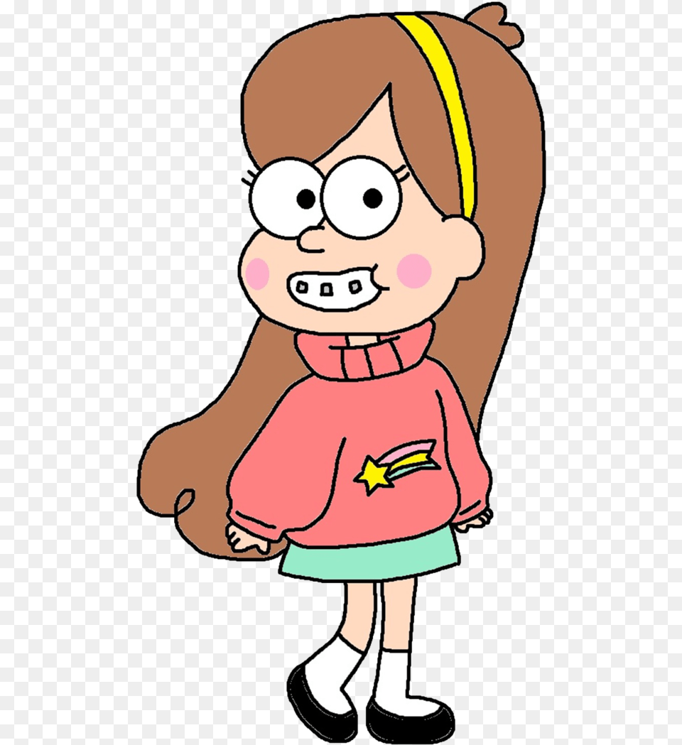 Mabel Gravity Falls Cartoon, Baby, Person, Face, Head Png