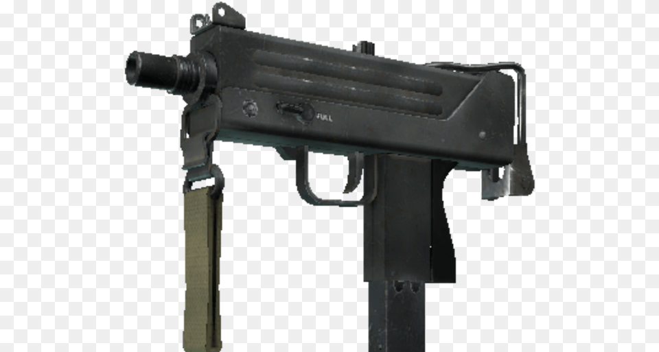 Mac 10 Csgo, Gun, Machine Gun, Weapon, Firearm Png Image