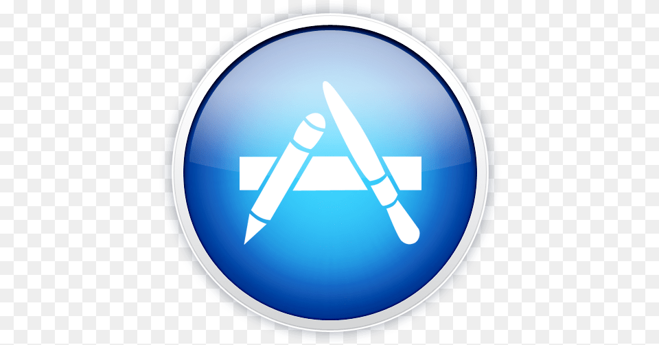 Mac App Store To Host Only Paid Apps Warns Apple Vr World Apple App Store, Sign, Symbol, Blade, Dagger Png