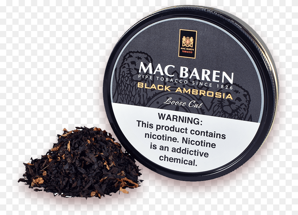 Mac Baren Black Ambrosia Is A Unique Aromatic Smoke Nilgiri Tea, Tobacco Free Png Download