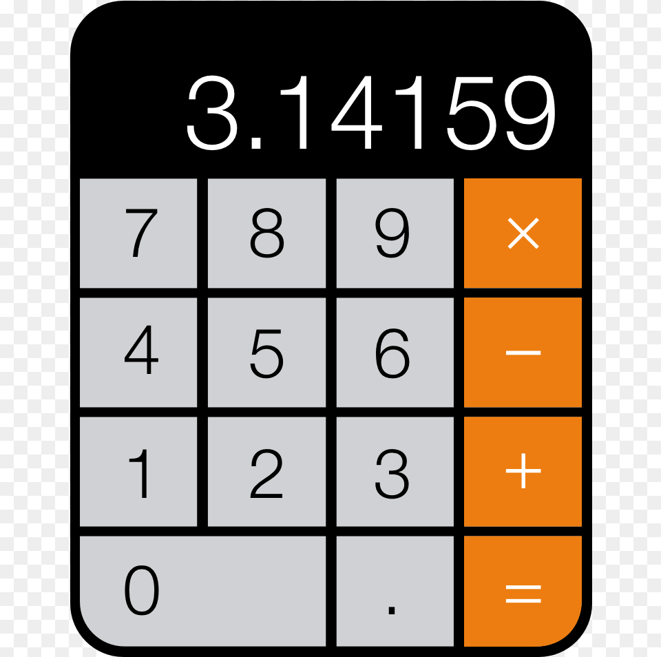Mac Calculator Icon, Electronics, Text Free Png