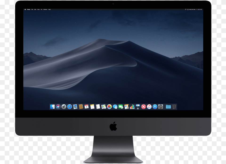 Mac Computer Clipart Mojave Update, Computer Hardware, Electronics, Hardware, Monitor Free Png Download