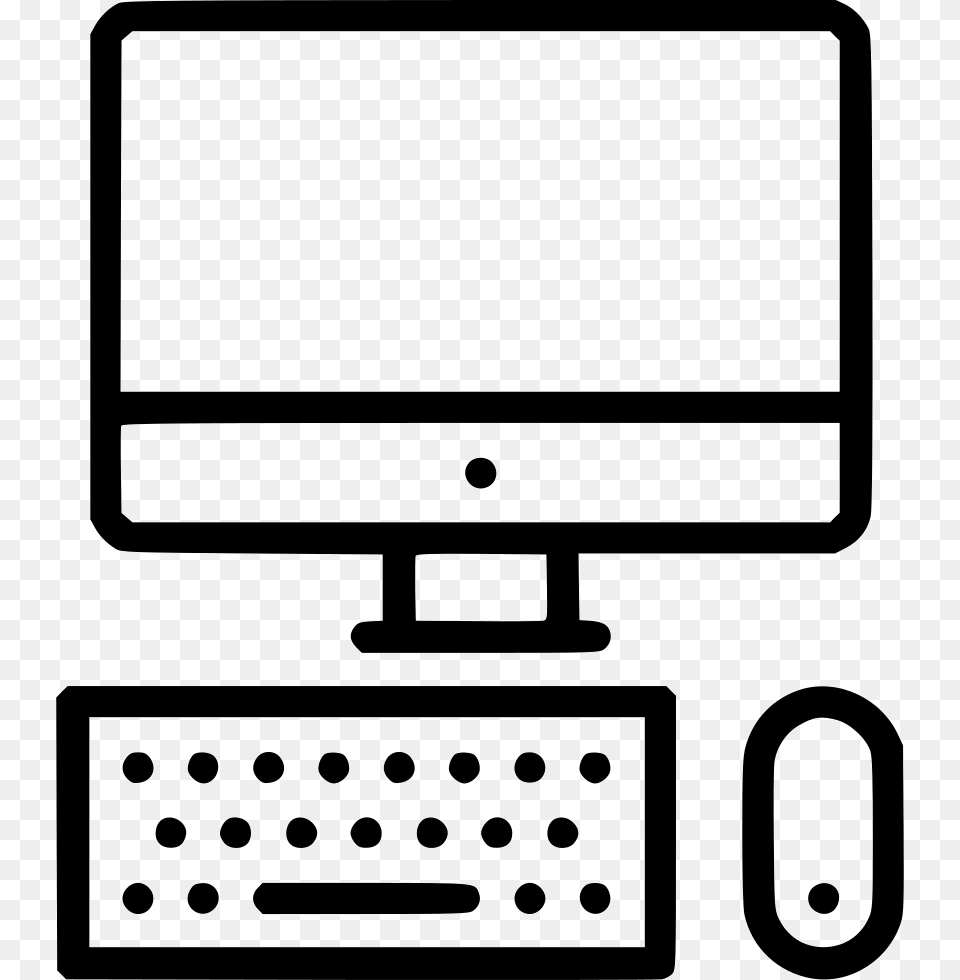 Mac Computer Device Display Desktop Screen Keyboard Mouse, Electronics, Pc Png Image
