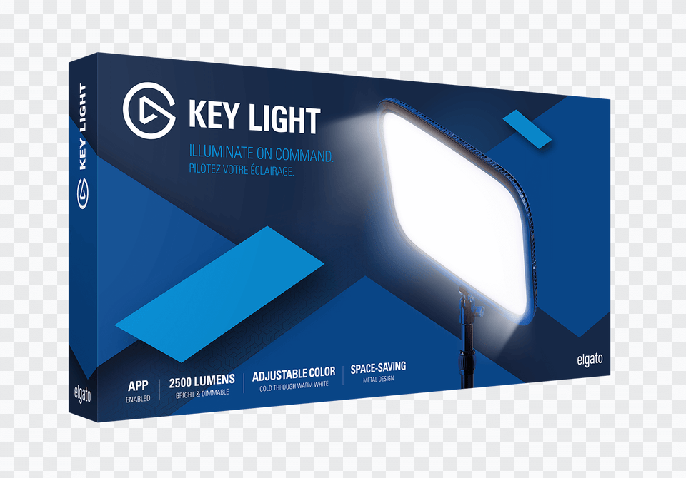 Mac Elgato Key Light, Advertisement, Lighting, Business Card, Paper Free Png Download