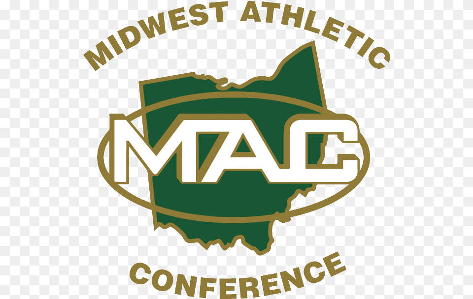 Mac Football Midwest Athletic Conference Midwest Athletic Conference, Logo, Bulldozer, Machine, Badge Free Png Download