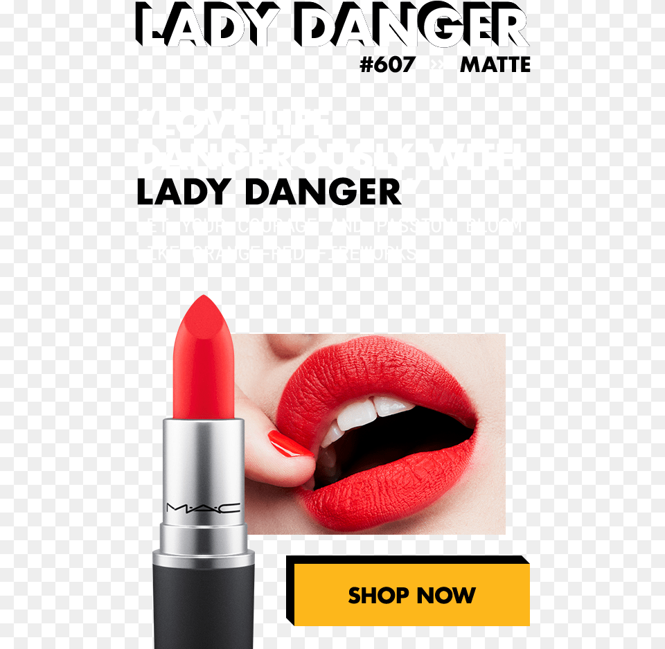 Mac Lipstick, Cosmetics, Advertisement Png